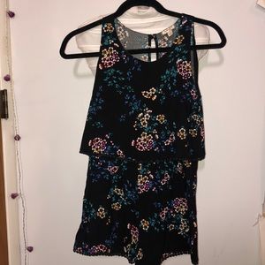 Kids floral romper